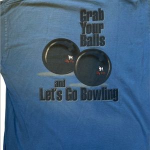2003 near Vintage Big Dog Bowling tee